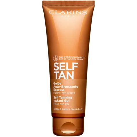 clarins instant gel self tanner.